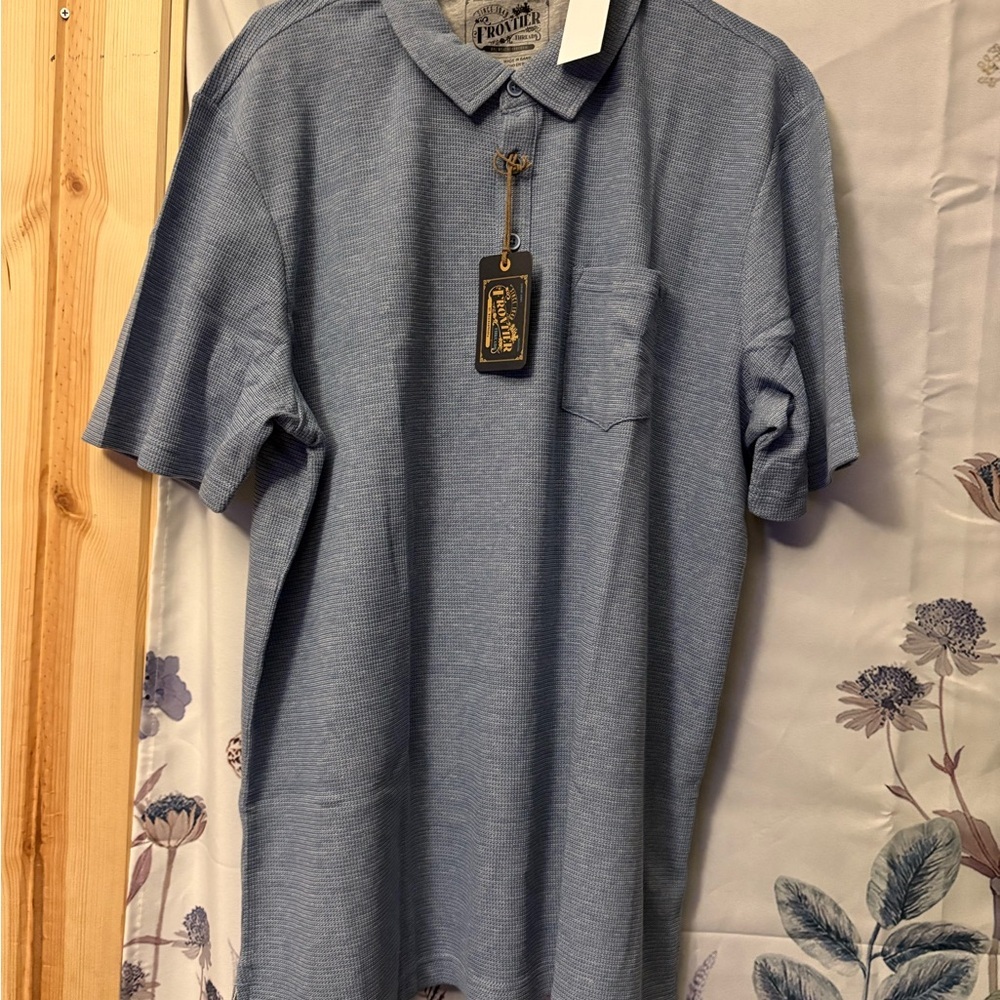 Weatherproof Blue Polo Shirt